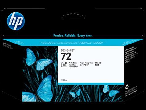 HP C9370A No 72 130ml Siyah Kartuş