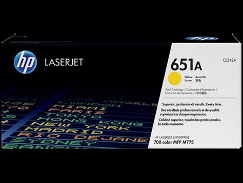 HP CE342A No 651A Sarı 16000 Sayfa Lazer Toner