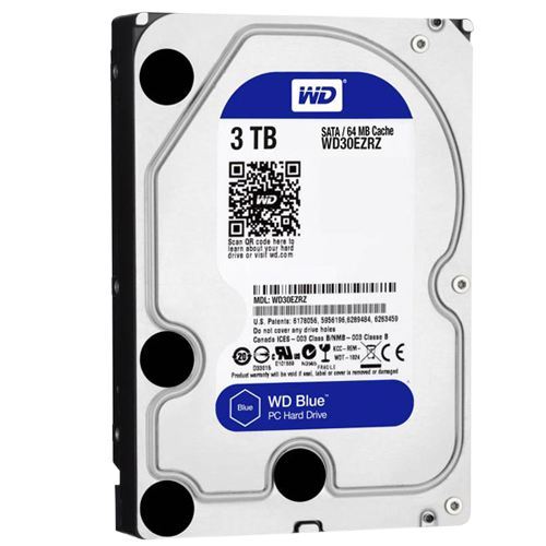 WD WD30EZRZ 3TB Blue Sata 3.0 5400RPM 64MB 3.5'' Dahili Disk
