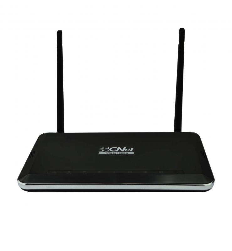 CNET WRHC1200G 1200Mbps 4xGigabit LAN 2xAnten Çift Bant Yüksek Güçlü Router
