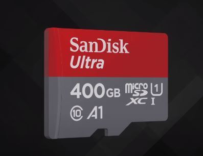 SANDISK SDSQUAR-400G-GN6MN FLA 400GB ULTRA MSD 100MB/S C10 UHS-I