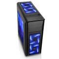 DARK 750W Powerlı Pencereli Midi Tower Siyah Kasa DKCHN10P700