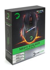GAMEPOWER NIGHT STALKER GAMING USB OPTIK MOUSE NIGHTSTALKER