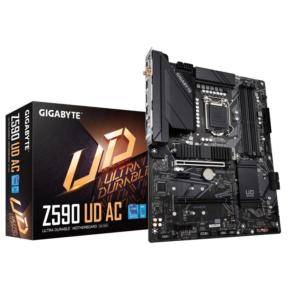 GIGABYTE Z590-UD-AC MAB INTEL Z590 UD-AC LGA1200 DDR4 2666MHZ HDMI