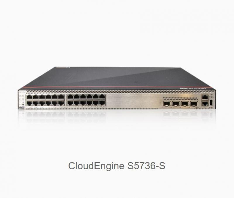 HUAWEI S5736-S24UM4XC 12*100M/1G/2.5G Eth. ports, 12*100M/1G/2.5G/5G/10G Eth.ports, PoE++