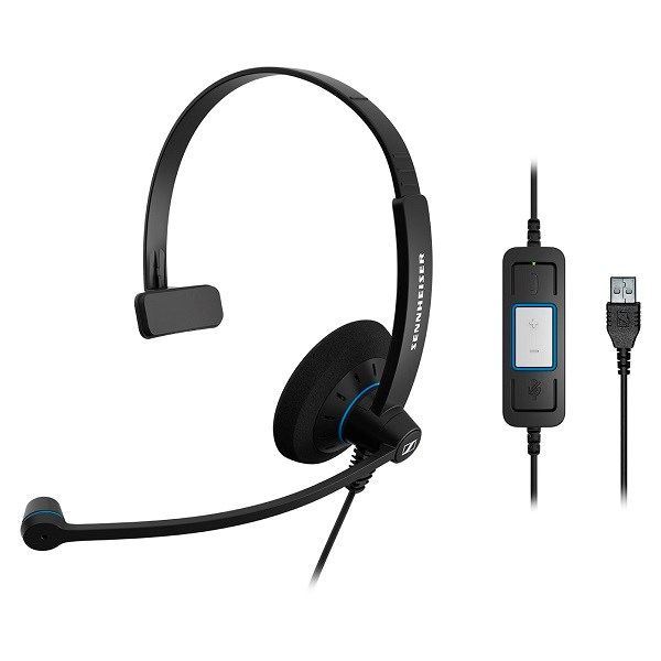 SENNHEISER SC 30 USB CTRL Tek Taraflı Taçlı USB Kablolu UC Kulaklığı SC-504548