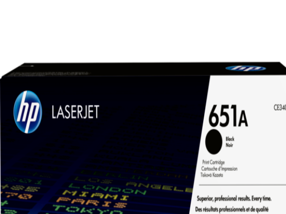 HP CE340A No 651A Siyah 13500 Sayfa Lazer Toner