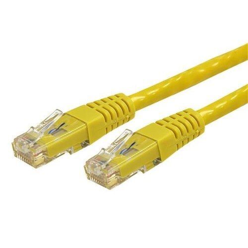 FLAXES FNK-6002S Cat6 20cm Sarı Patch Network Kablosu