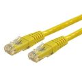 FLAXES FNK-6002S Cat6 20cm Sarı Patch Network Kablosu