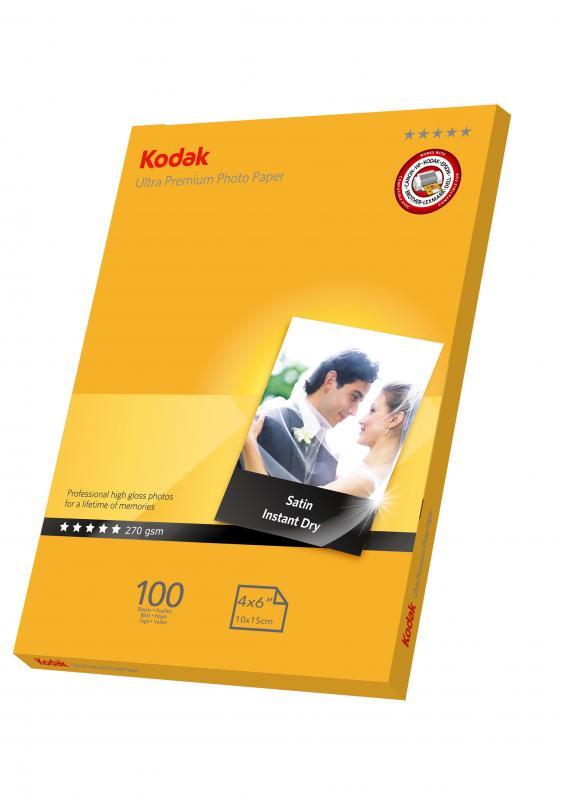 KODAK 270gr/m2 10x15 100'lü Inkjet Fotoğraf Kağıdı CAT5740-165