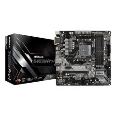 ASROCK AMD B450M AM4 DDR4 3200MHz HDMI Anakart ASRB450M-PRO4