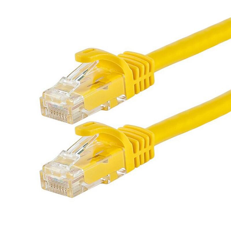 FLAXES Cat5 1m Sarı Patch Network Kablosu FNK-501