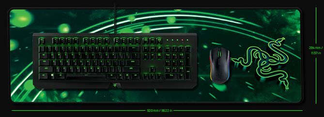 RAZER RZ02-01910400-R3M1 Geniş,Hızlı Fare Hareketleri İçin Gaming Mouse Pad