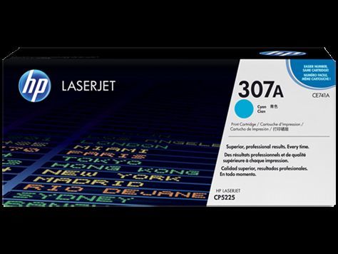 HP CE741A No 307A Mavi 7300 Sayfa Lazer Toner