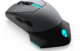 DELL 545-BBCI Alienware 610M Wired Wireless Gaming Mouse - AW610M Dark Side of the