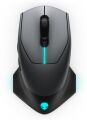 DELL 545-BBCI Alienware 610M Wired Wireless Gaming Mouse - AW610M Dark Side of the