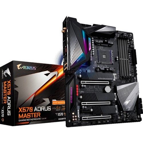 GIGABYTE X570-AORUS-MASTER AMD X570 Soket AM4 DDR4  4400 MHz Aorus Master Anakart