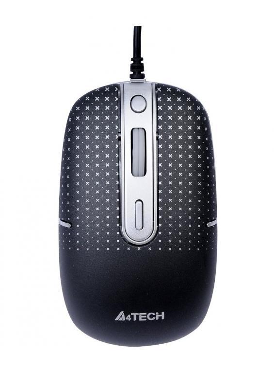A4 TECH D-557FX-1 Kablolu USB 1600DPI Siyah Mouse