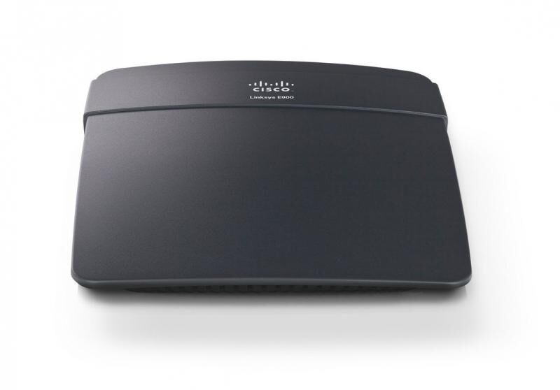 LINKSYS 300Mbps Kablosuz 4xPort N Home Router E900
