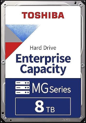 TOSHIBA MG08ADA800E MG 8TB 7200Rpm 256MB 3.5'' SATA 3 HARDDİSK
