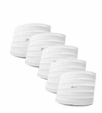 TP-LINK EAP245-5P AC1750 Wireless Dual Band Ceiling Mount Access Point