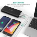 RAVPOWER RP-PB067 Type-C Giriş/Çıkış Dahil Üç Portlu 26800 mAh Powerbank