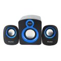 FLAXES FLX-025 11W 2+1 Subwoofer Siyah,Mavi Hoparlör