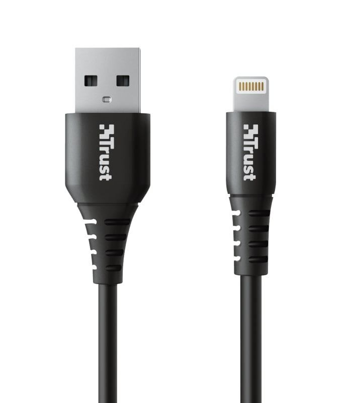 TRUST 23566 NDURA USB TO LIGHTNING CABLE 1M