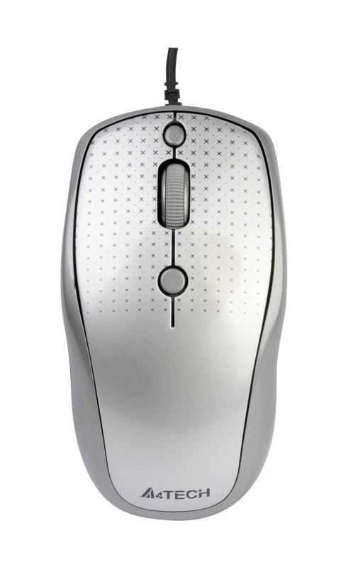 A4 TECH Kablolu USB 1600DPI Gri Mouse D-530FX